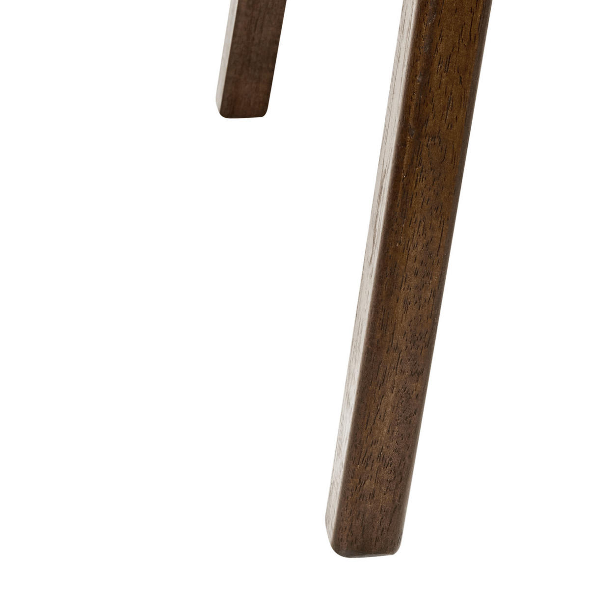ESSZIMMERSTUHL 2er-Set Holz Braun/Grau Smiley - Hellgrau, Holz (48/75/52cm) - Beliani