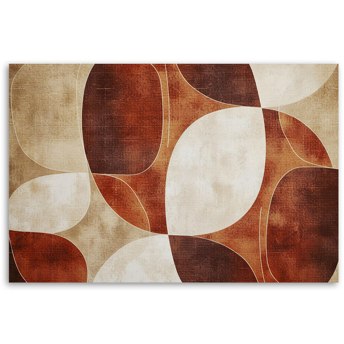 KUNSTDRUCK Lila 60/40 cm - Lila, Textil (60/40cm) - KUNSTLOFT