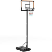 BASKETBALLSTÄNDER DE-10570 höhenverstellbar 182-213 cm Schwarz - Schwarz, Metall (74/71cm) - ComfortXL