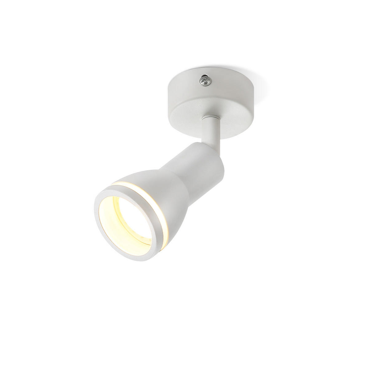 DECKENLEUCHTE Lecuyer 6/6/15.7cm - Weiß, Metall (6/6/15.7cm) - Nettlife