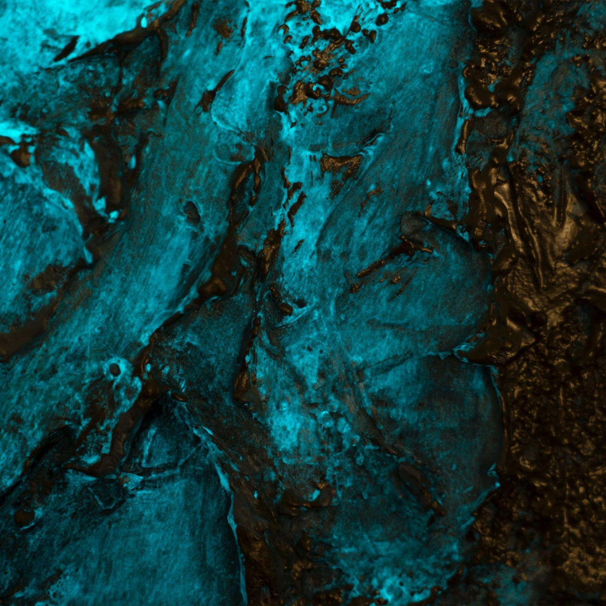 GEMÄLDE Aurosphäre auf Keilrahmen 80 cm - Multicolor, Holz (80/80cm) - YS-art gallery