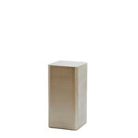 SÄULE Alurio Silber 30,5/30,5/60 cm - Silberfarben, Metall (30.5/30.5/60cm) - Light & Living