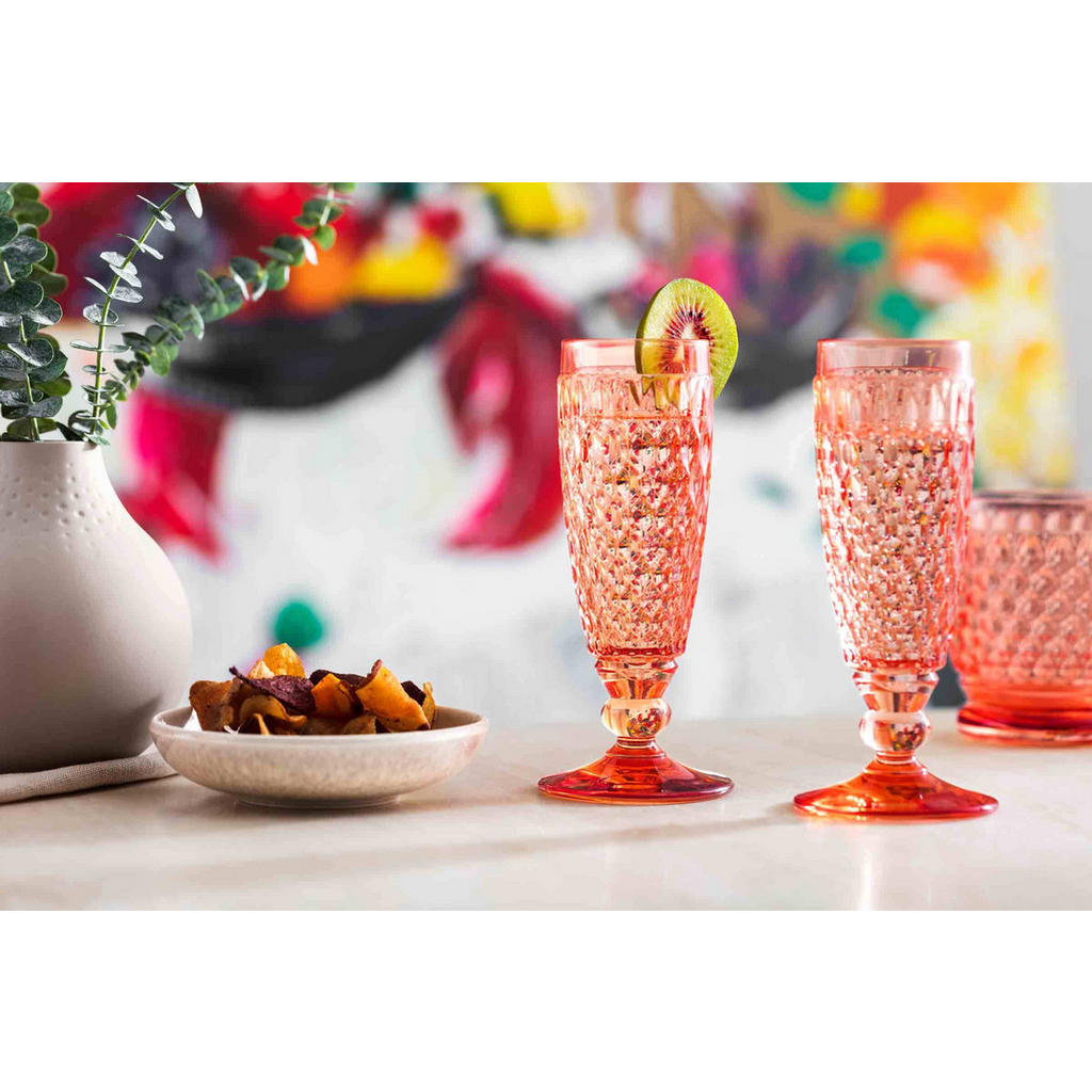 Thumbnail - Villeroy & Boch Sektgläser, Orange, Glas, Essen & Trinken, Gläser, Champagner- & Sektgläser