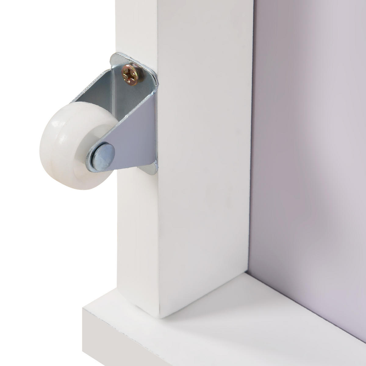 KINDEREINZELBETTEN aus Kiefer-Massivholz 90x190 cm in Weiß mit Schubladen & Rausfallschutz - Weiß, Holz (90/190cm) - Modfu