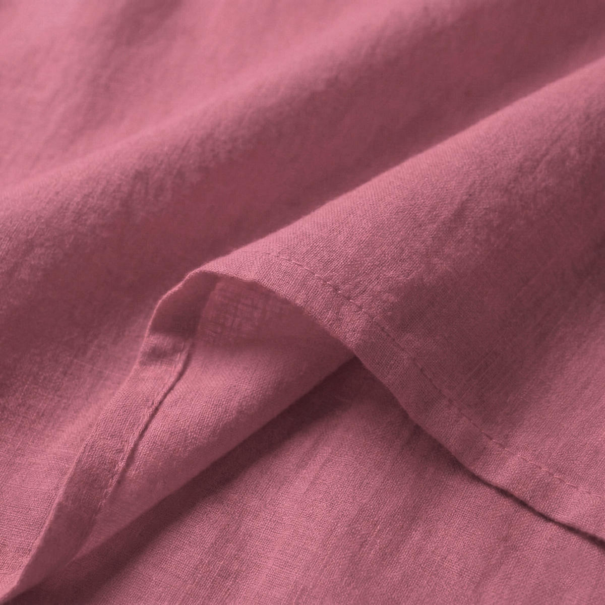 OBERBETTLAKEN basic 160x270 cm magenta - Magenta, Textil (160/270cm) - Happy Friday