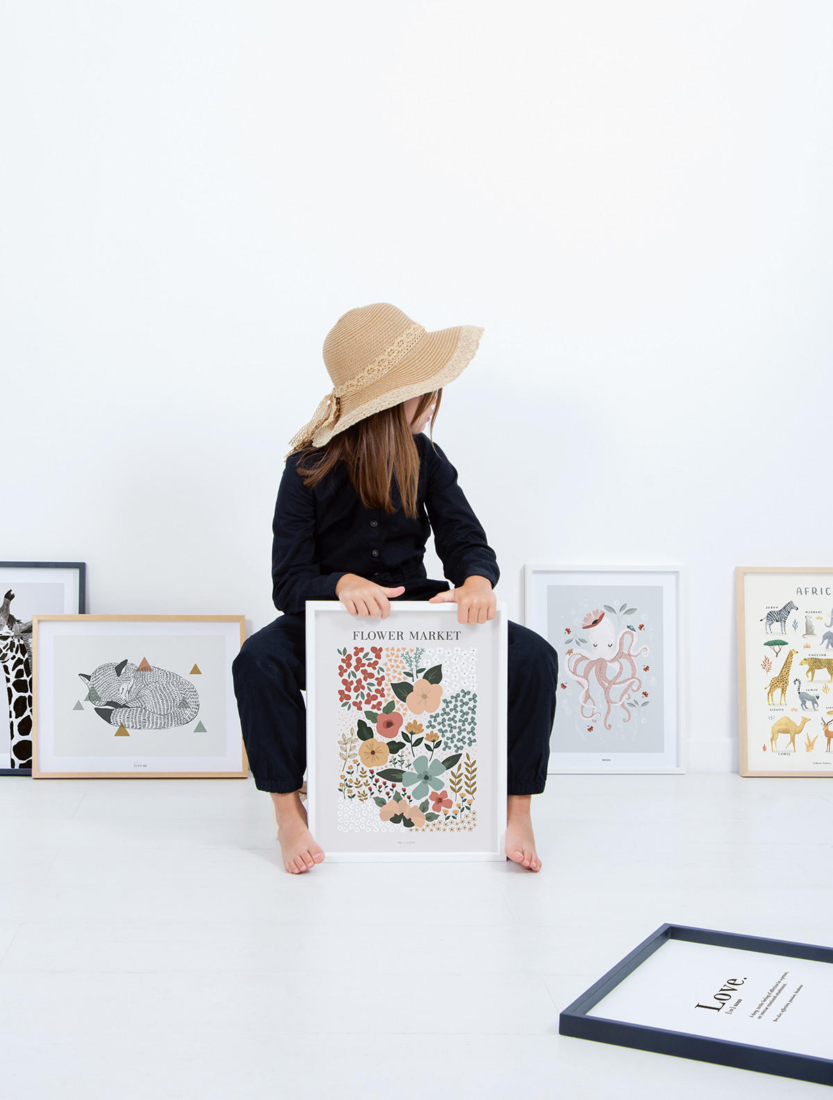 POSTER Tiere aus Afrika, 30x40 cm - Multicolor, Papier (30/1/40cm) - Lilipinso