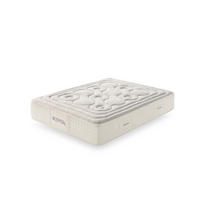 MATRATZE Biocrystal Selenium Spring - 140X200 cm - Grau, Textil (140/200cm) - Moonia