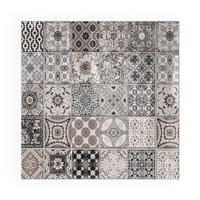 GLASPLATTE für Kamin 60x60 cm - Schwarz, Glas (60/60/0.4cm) - TULUP