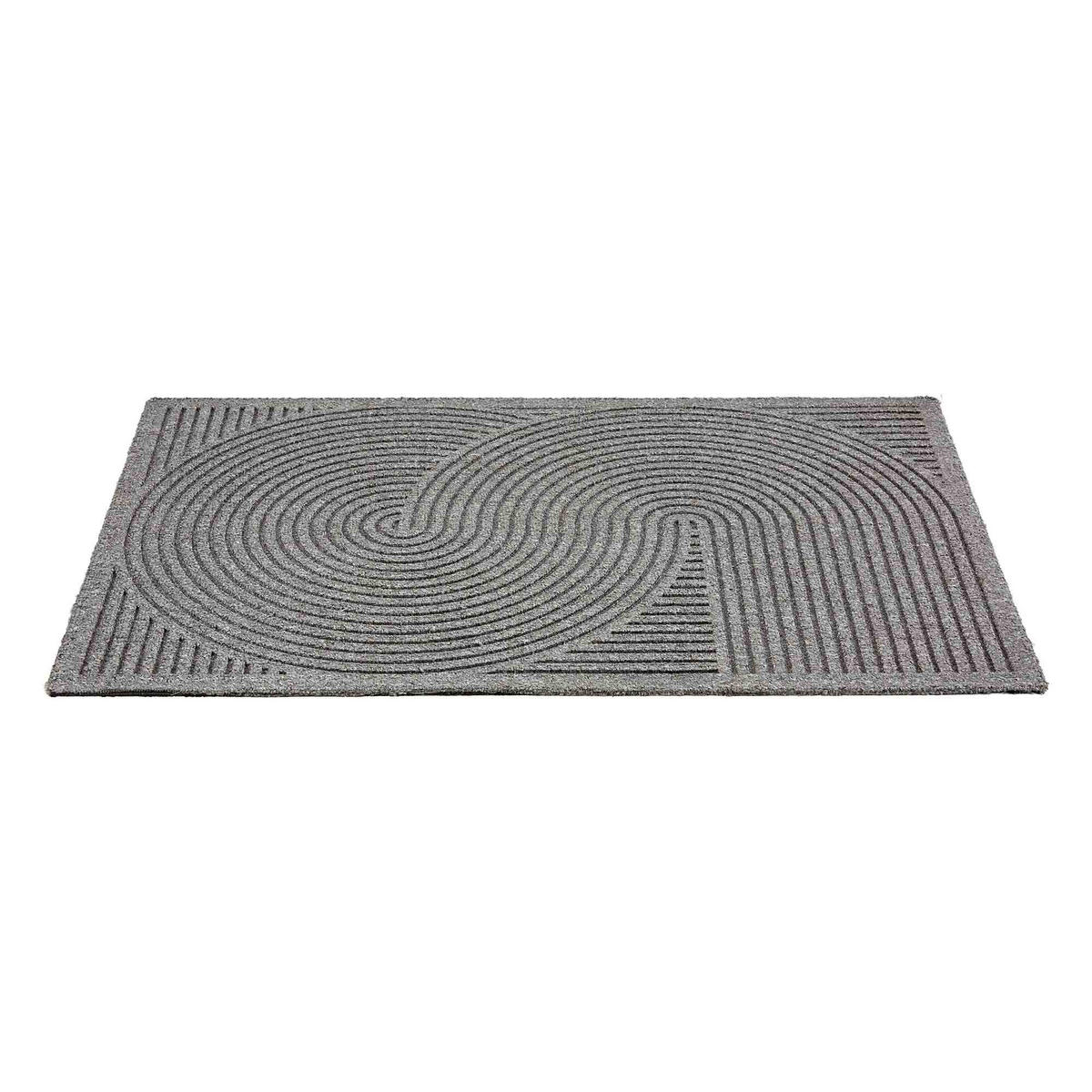 RUTSCHFESTE FUßMATTE GRAPHIC DELUXE - Silberfarben, Textil (60/90cm) - Astra
