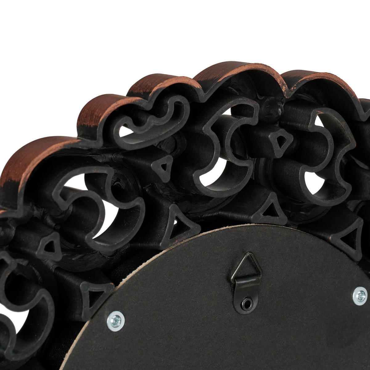 3 x Spiegel - Multicolor, Glas/Kunststoff (25/25/2cm) - Relaxdays