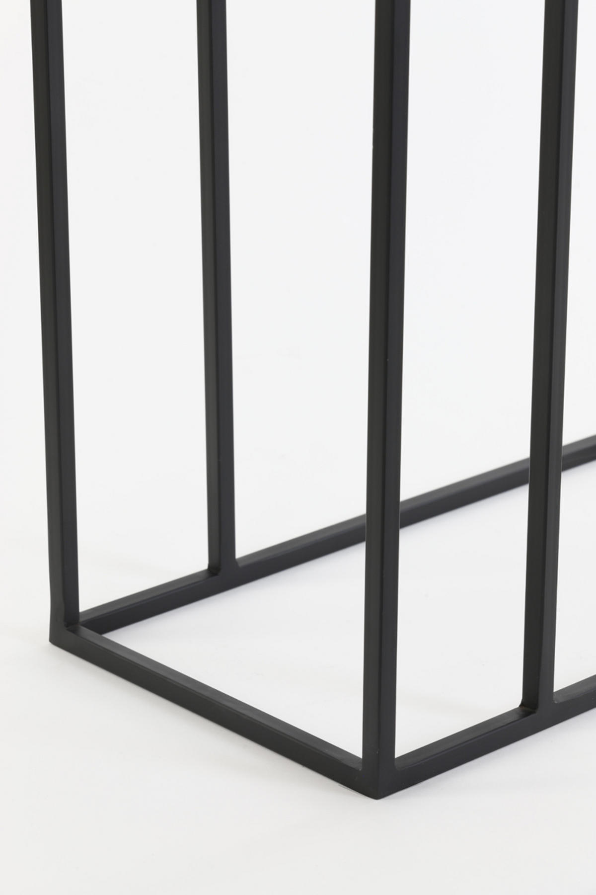 BEISTELLTISCH Macy Schwarz 48/26/60 cm - Schwarz, Metall (48/26/60cm) - Light & Living