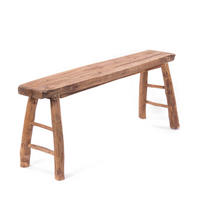 SITZBANK Malu 120 Teak Massivholz naturfarben - Naturfarben, Holz (120/51/33cm) - DESIGN DELIGHTS
