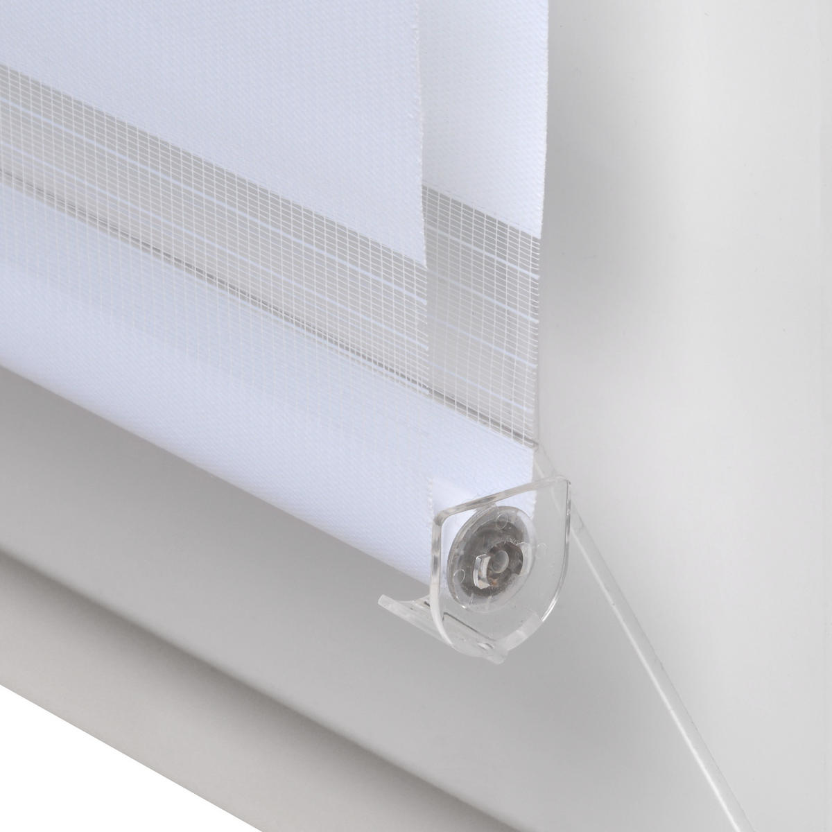 DOPPELROLLO SolDecor DL2 120x150cm Weiß - Weiß, Kunststoff (120/150/1cm) - Sol Royal