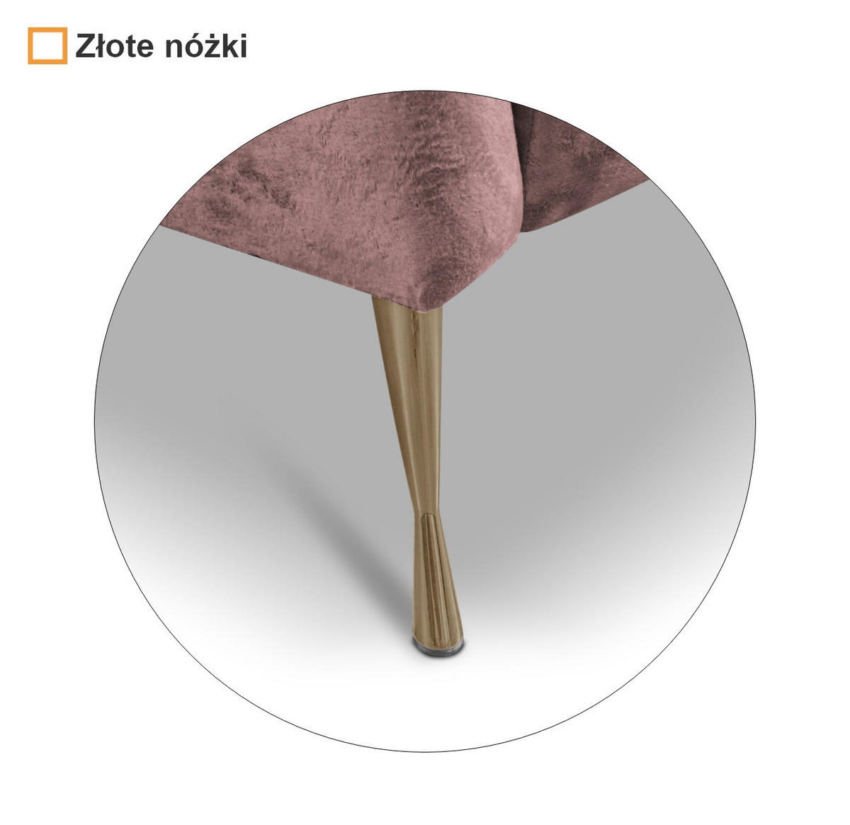SITZGARNITUR Adria 2+1 - Dunkelrosa/Goldfarben, Holzwerkstoff/Textil (242/78/83cm) - Ravio