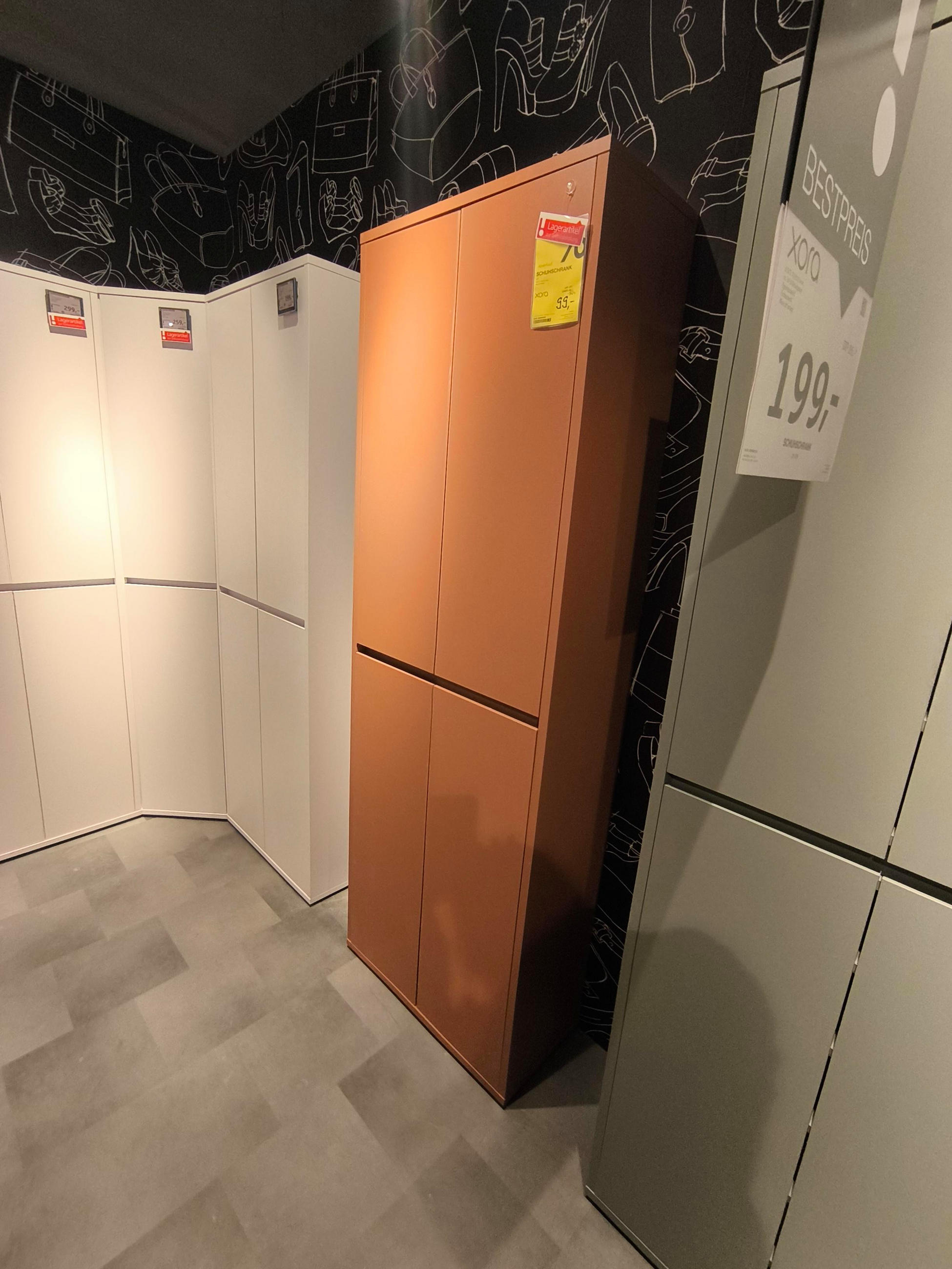 Schuhschrank LIV, terracotta - Xora