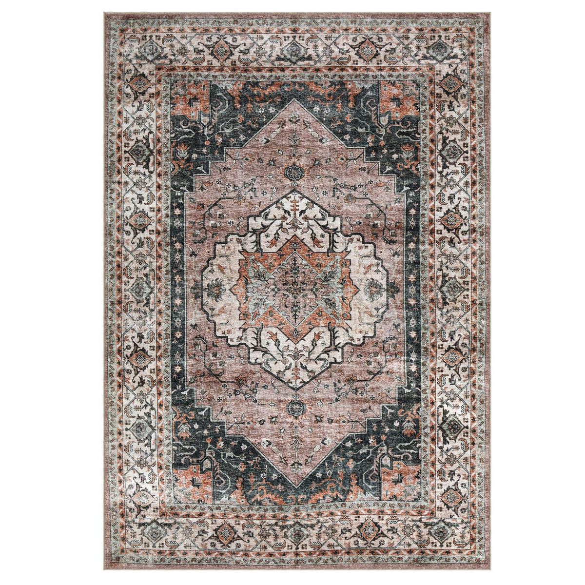 TEPPICH TRADITIONAL - Rotbraun, Textil (200/300cm) - IDIMEX