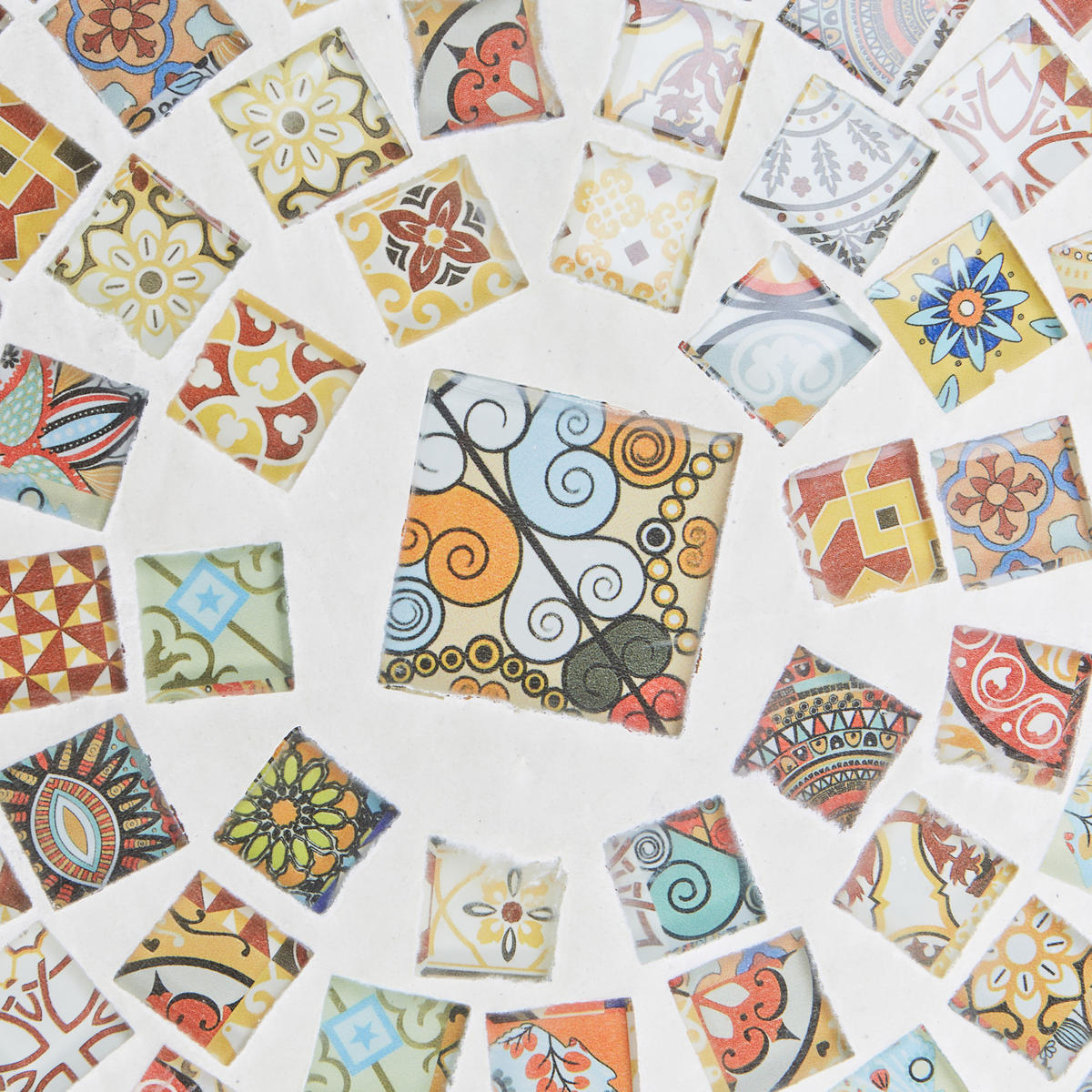 GARTENTISCH Schwarz Casario - Goldfarben/Schwarz, Metall (60/60/74cm) - Beliani