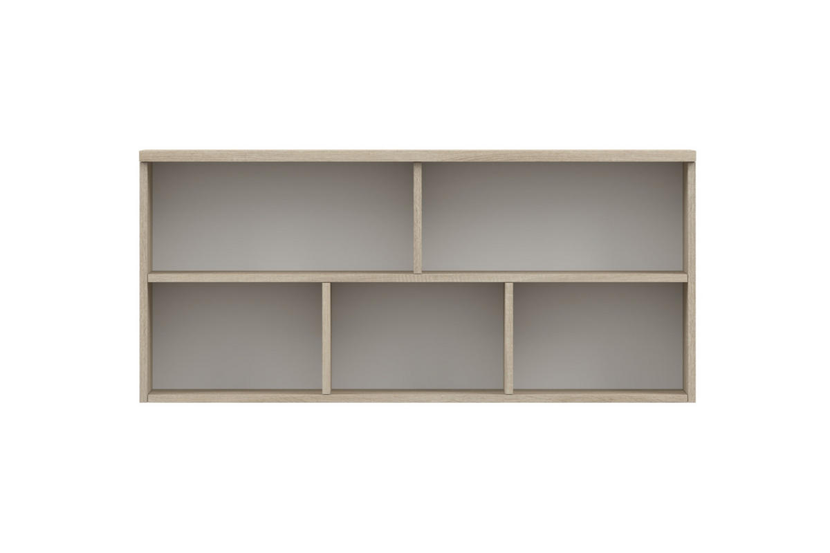 JUGENDZIMMER-SET TILL 06 PLUS 4-teilig in Eiche Sonoma / Weiß matt - Eichefarben/Weiß, Holzwerkstoff (410/200/61cm) - Deine Möbel 24