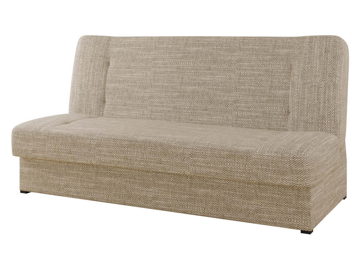 SCHLAFSOFA Zelka - Beige, Holz/Kunststoff (192/93/85cm) - MIRJAN24