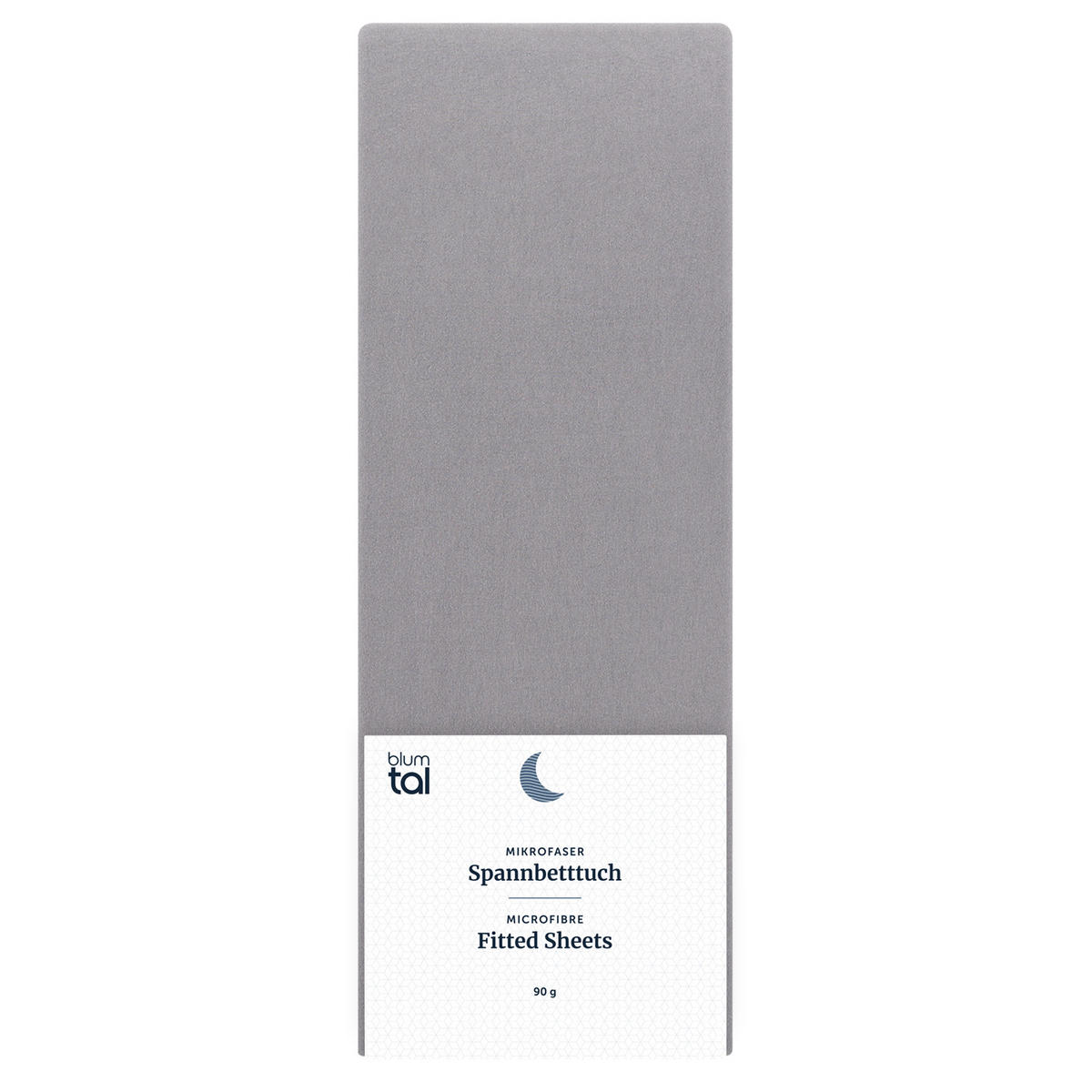 SPANNBETTLAKEN 140/200/30 cm Grau - Grau, Textil (140/200cm) - Blumtal