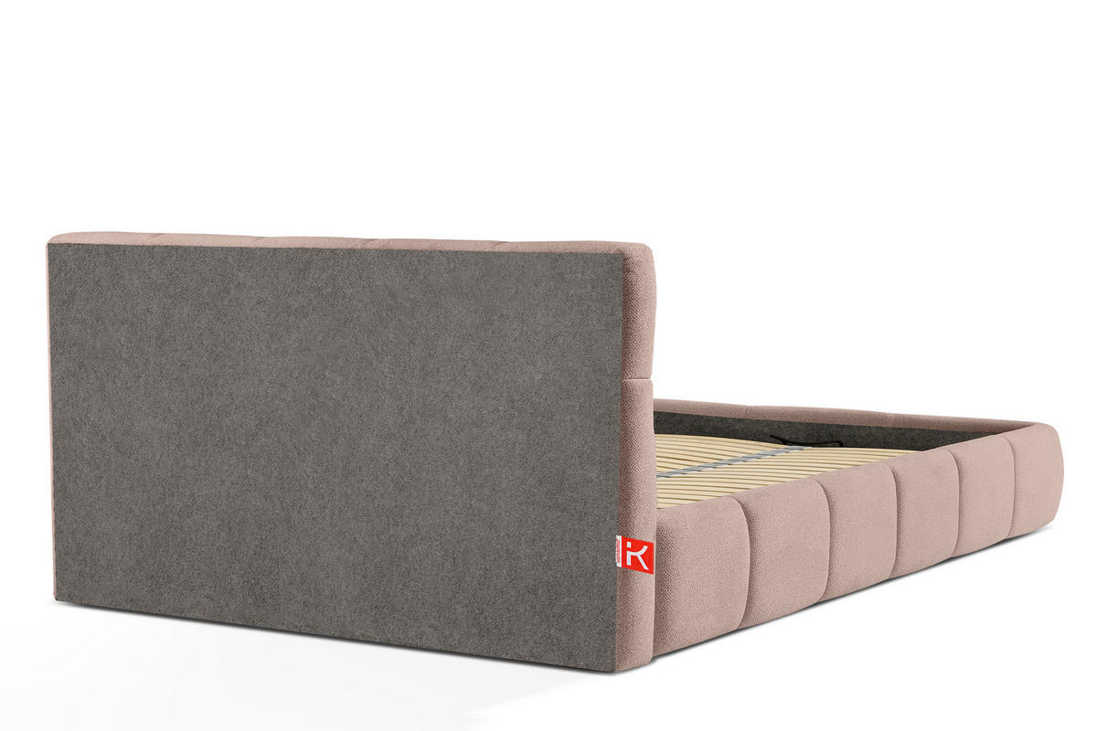 POLSTERBETT ALTOS, rosa - Rosa, Holz/Holzwerkstoff (180/200cm) - KONSIMO®