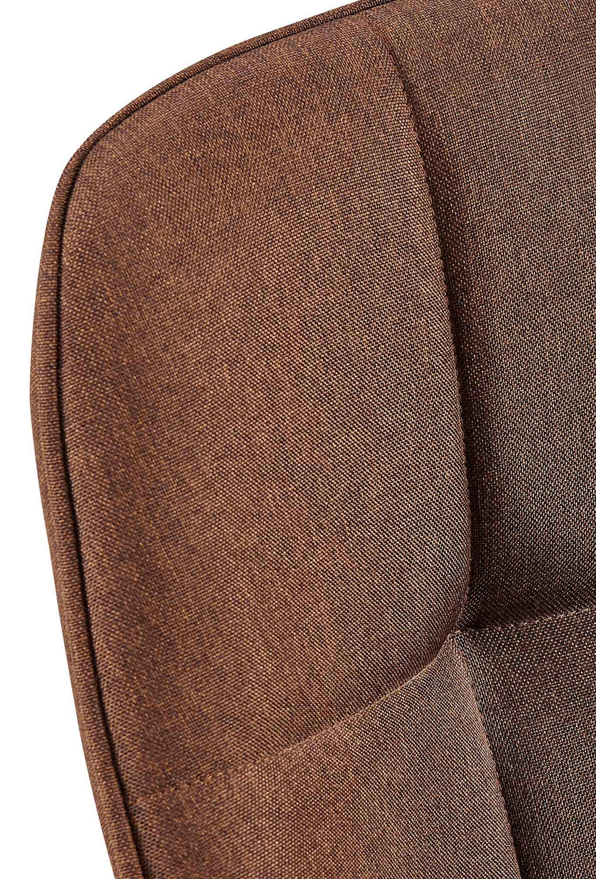 ESSZIMMERSTUHL Gunim Stoff Braun Wohnzimmerstuhl - Braun, Textil (65/85/58cm) - DELUKE
