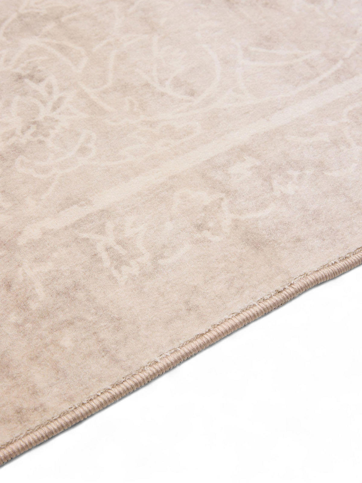 VINTAGE-TEPPICH Miray waschbar 120/170 cm - Beige/Creme, Kunststoff (120/170cm) - benuta Nest