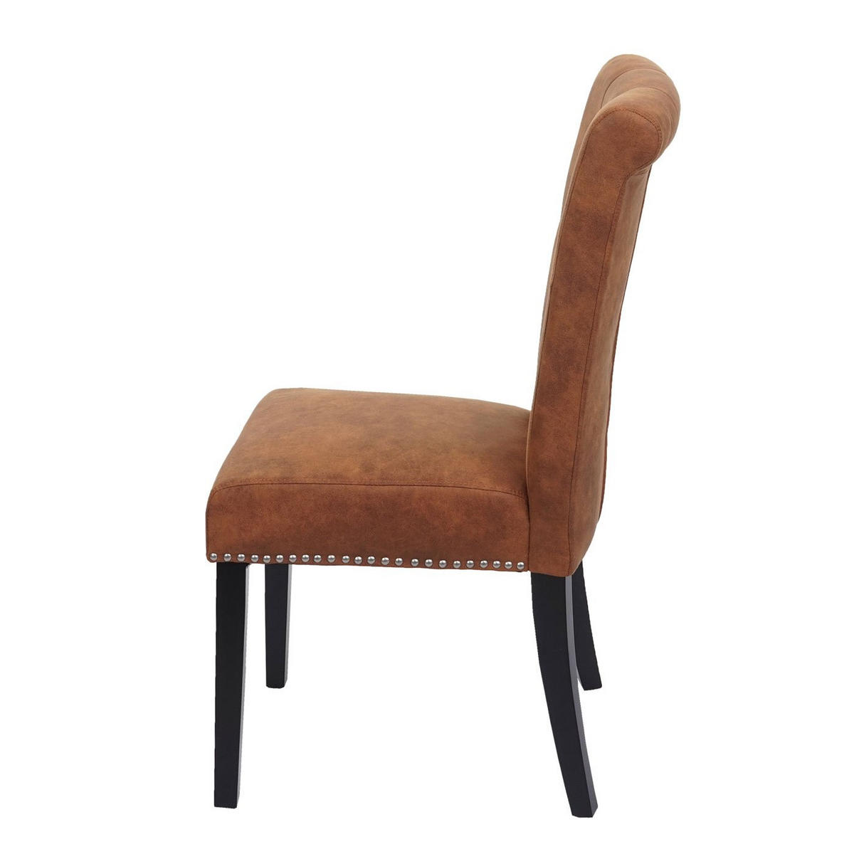 ESSZIMMERSTUHL FIELD Braun 2er-Set - Terracotta/Braun, Textil (47/98/62cm) - MCW