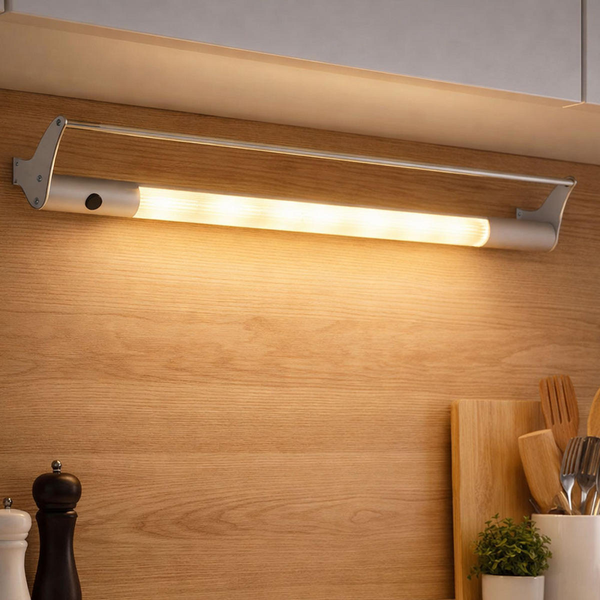 UNTERBAULEUCHTE Aluminium Grau - Silberfarben, Metall (59/7.5/10.3cm)