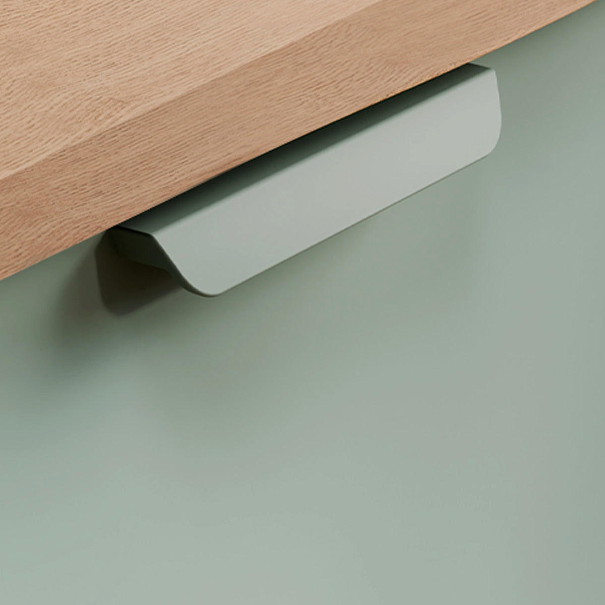WASCHTISCH 80.6cm Oria Grün - Grün, Holzwerkstoff (80.6/50/46.5cm) - Petits-meubles