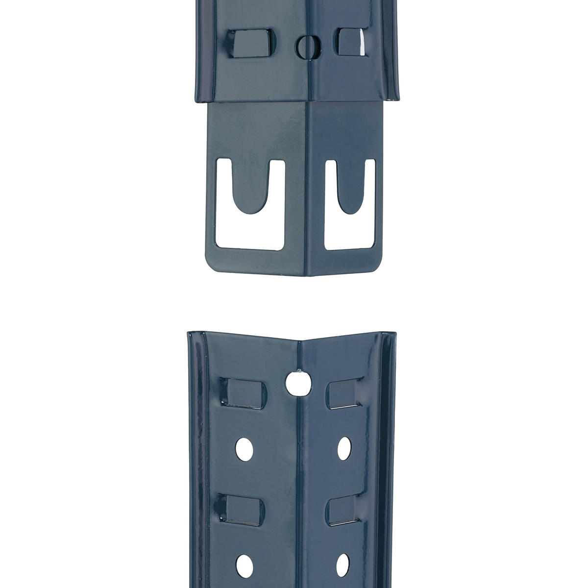 SCHWERLASTREGAL - Anthrazit, Holzwerkstoff/Kunststoff (80/156/40cm) - Relaxdays