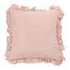 KOPFKISSENBEZUG Elin rosa 45/45 cm - Rot, Textil (45/45cm) - Homla