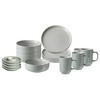 FRÜHSTÜCKSSET Jasper Mint 16er Set - Mintgrün, Keramik (1/1/1cm) - Ritzenhoff Breker