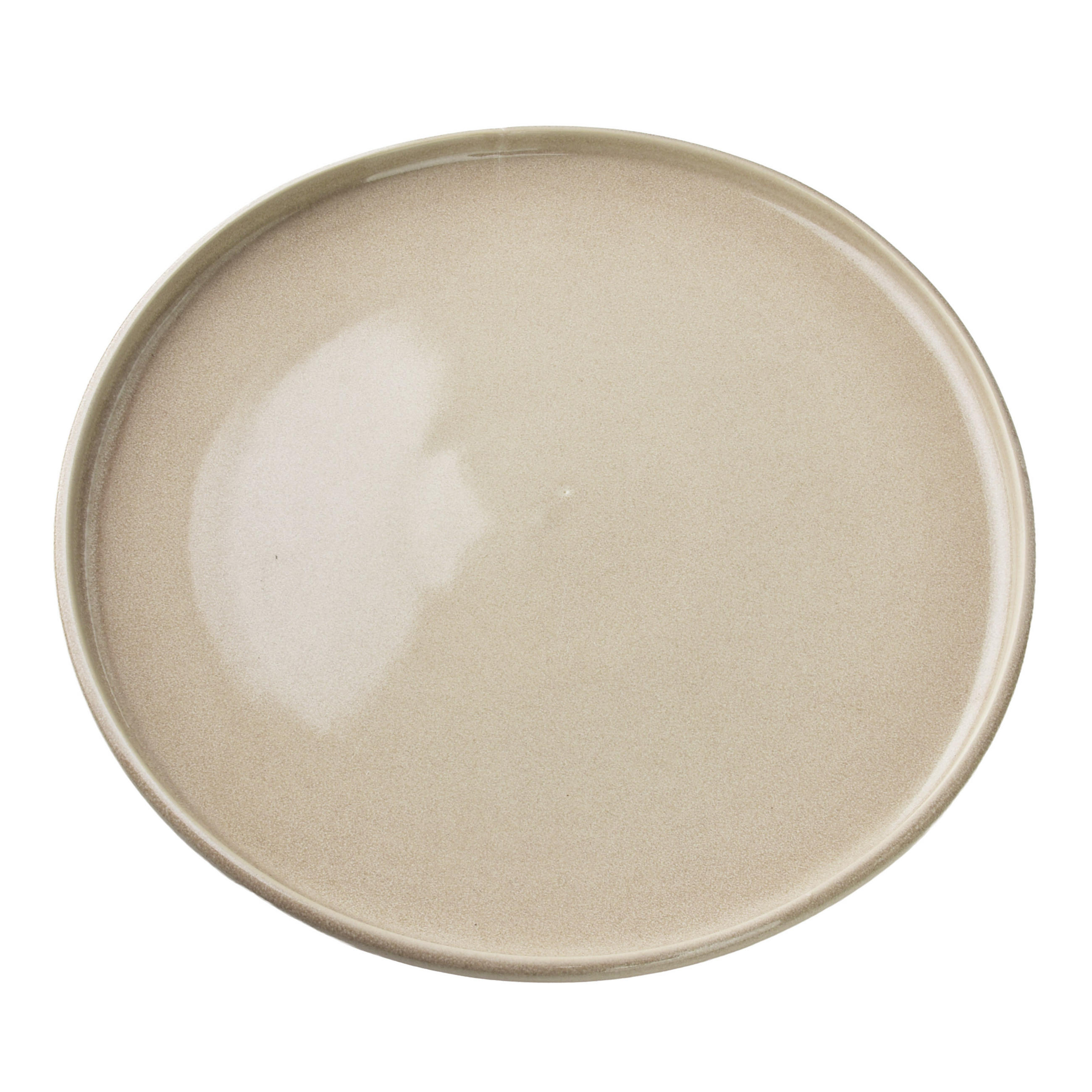 TELLER Basic Nature Beige 28x28x2,8 cm Keramik - Beige, Keramik (28/28/2.8cm) - Mondex