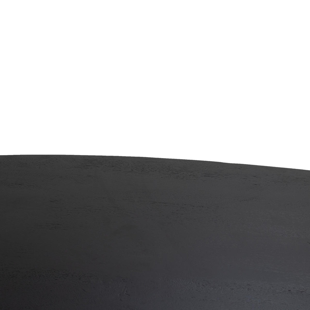 ESSTISCH oval aus Mangoholz 240cm, schwarz - Schwarz, Holz (160/90/76cm) - Giga Meubel