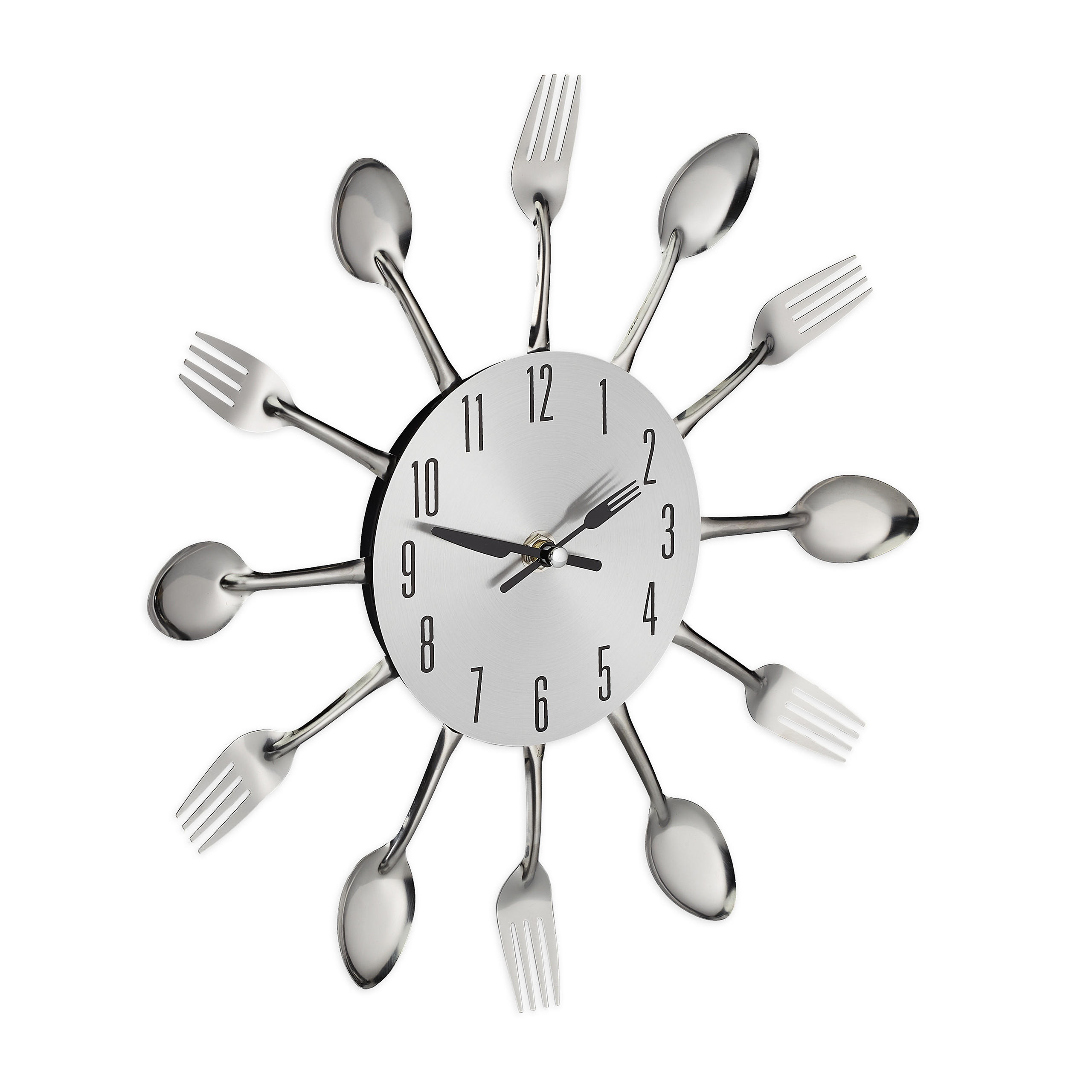 CEAS argintiu de perete design tacâmuri metal 31 cm