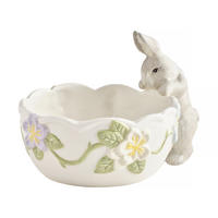 SCHALE Pasquile - Weiß, Stein (14cm) - home&you