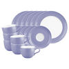 KAFFEESERVICE Liberty Pure Colors Grape Purple 18er Set - Lila, Keramik (1/1/1cm) - Seltmann Weiden