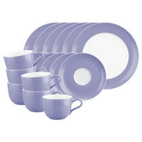 KAFFEESERVICE Liberty Pure Colors Grape Purple 18er Set - Lila, Keramik (1/1/1cm) - Seltmann Weiden
