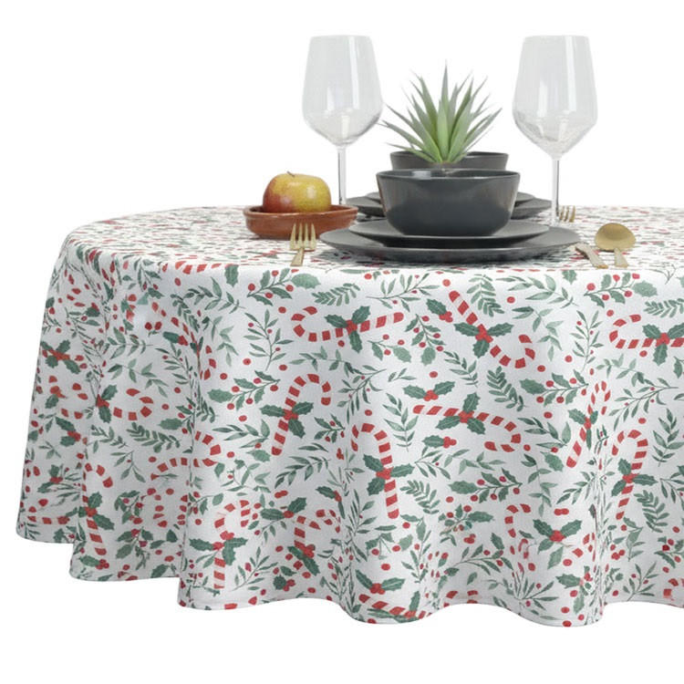 Unique Living Tischdecke Mehrfarbig 180x180 cm
