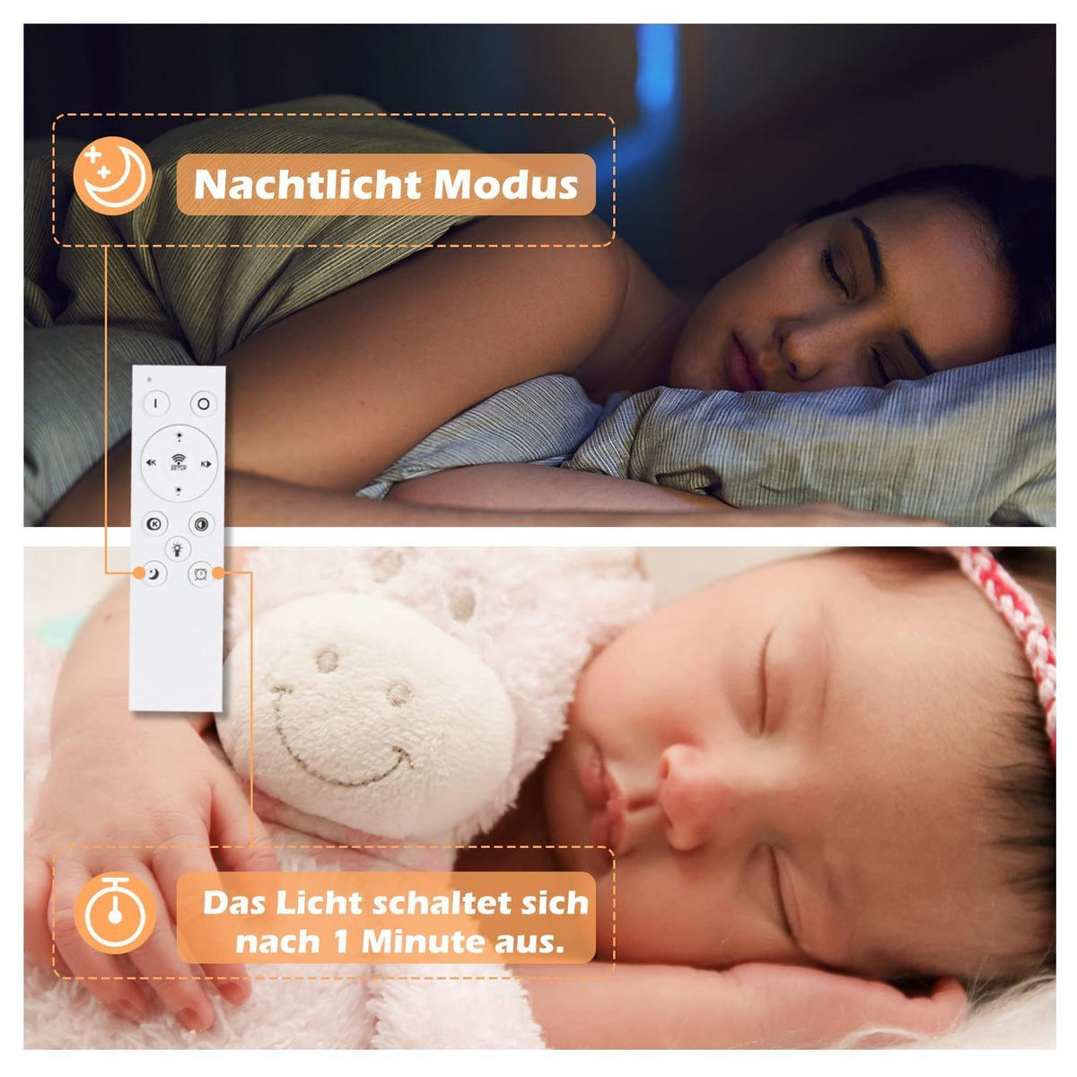 LED-DECKENLEUCHTE Peter 31 cm - Weiß, Kunststoff (31/8.5/31cm) - ZMH