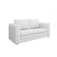 SCHLAFSOFA Arelis Schlafsofa mit Bettfunktion, hellgrau - Hellgrau, Holz (160/78/69cm) - Panda Möbel