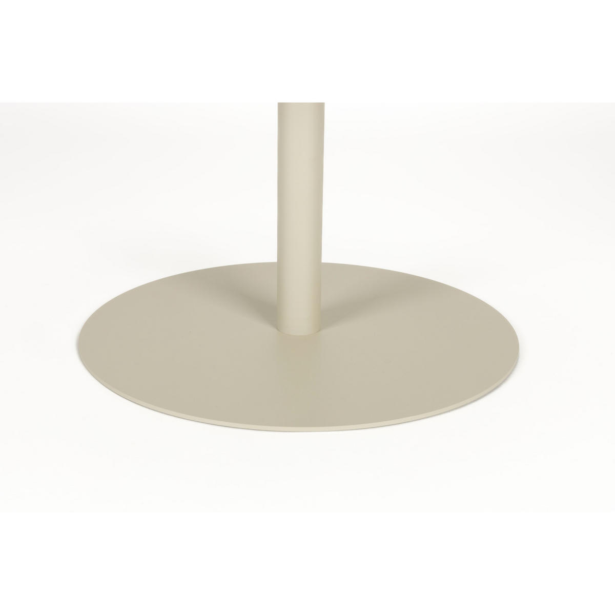 COUCHTISCH Snow Rund 60 cm Beige - Beige, Metall (60/60/40cm) - Zuiver