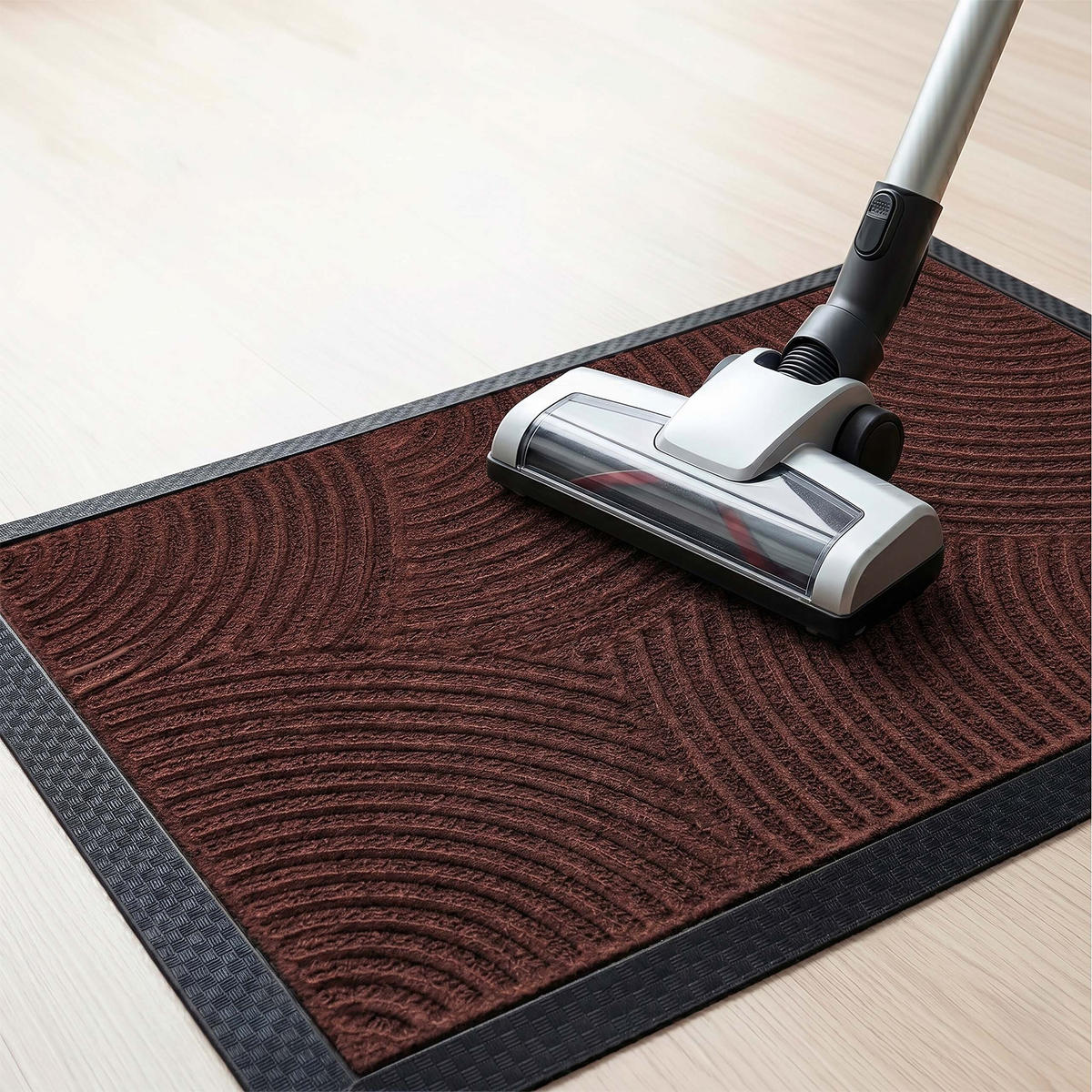 ROHOŽ - tmavočervená, plast (60/40cm) - Relaxdays