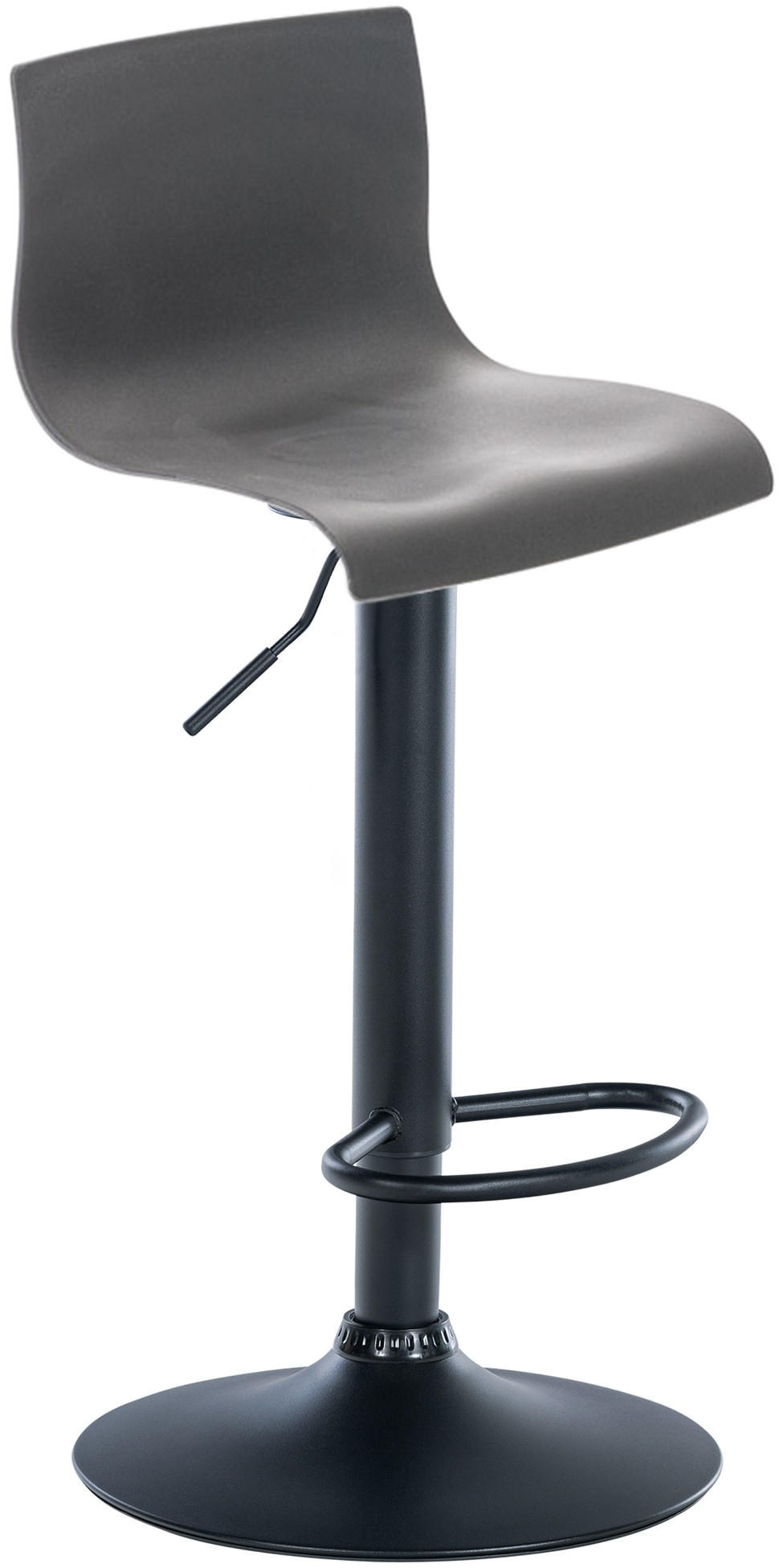 Deluke Barhocker Grau 39x84x36 cm