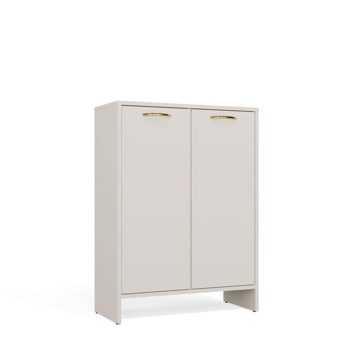 BADEZIMMERSCHRANK Kato - Beige, Holzwerkstoff (66/90/30cm) - kommodly