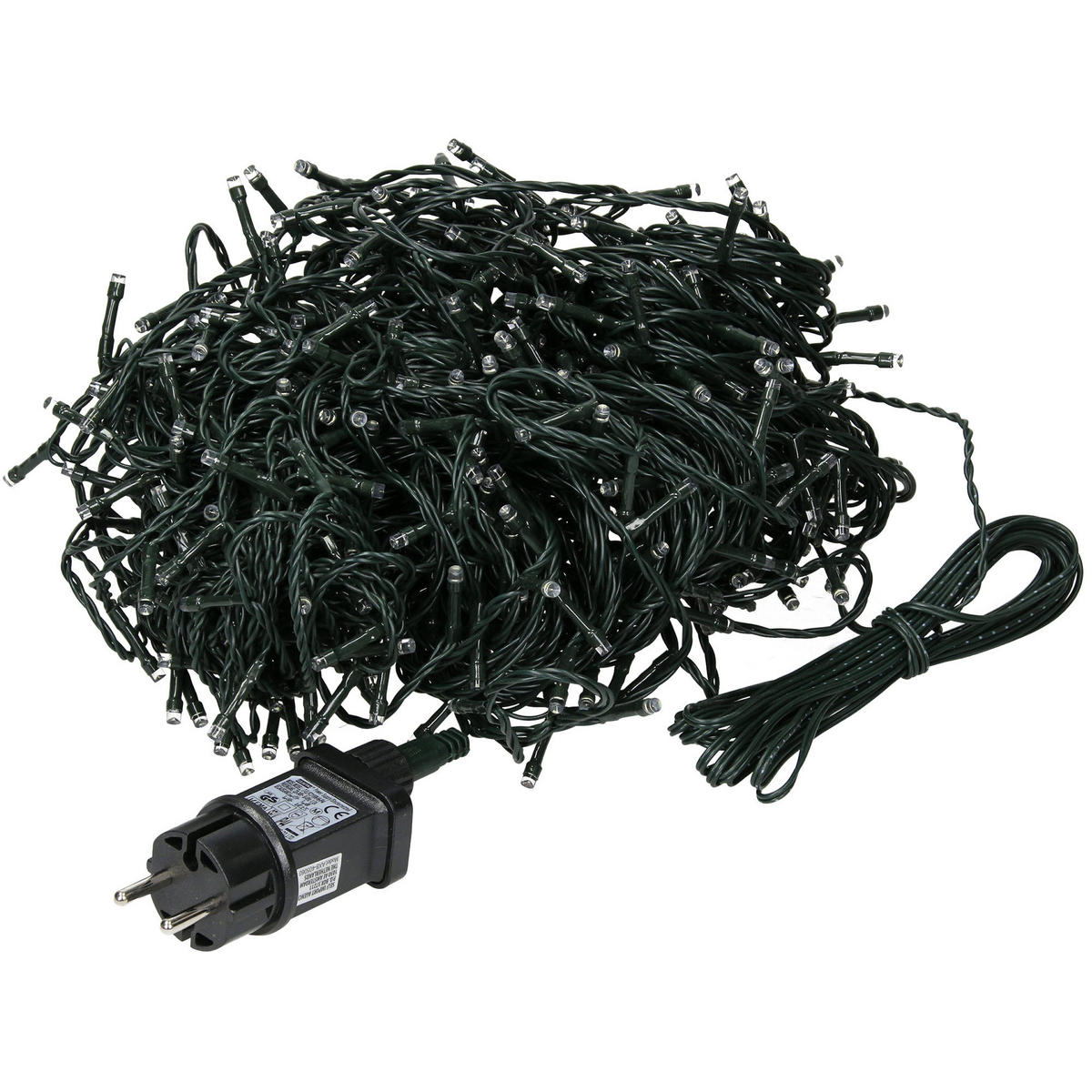 WEIHNACHT Lichterkette - Dunkelgrün, Kunststoff (3600cm) - ECD-Germany