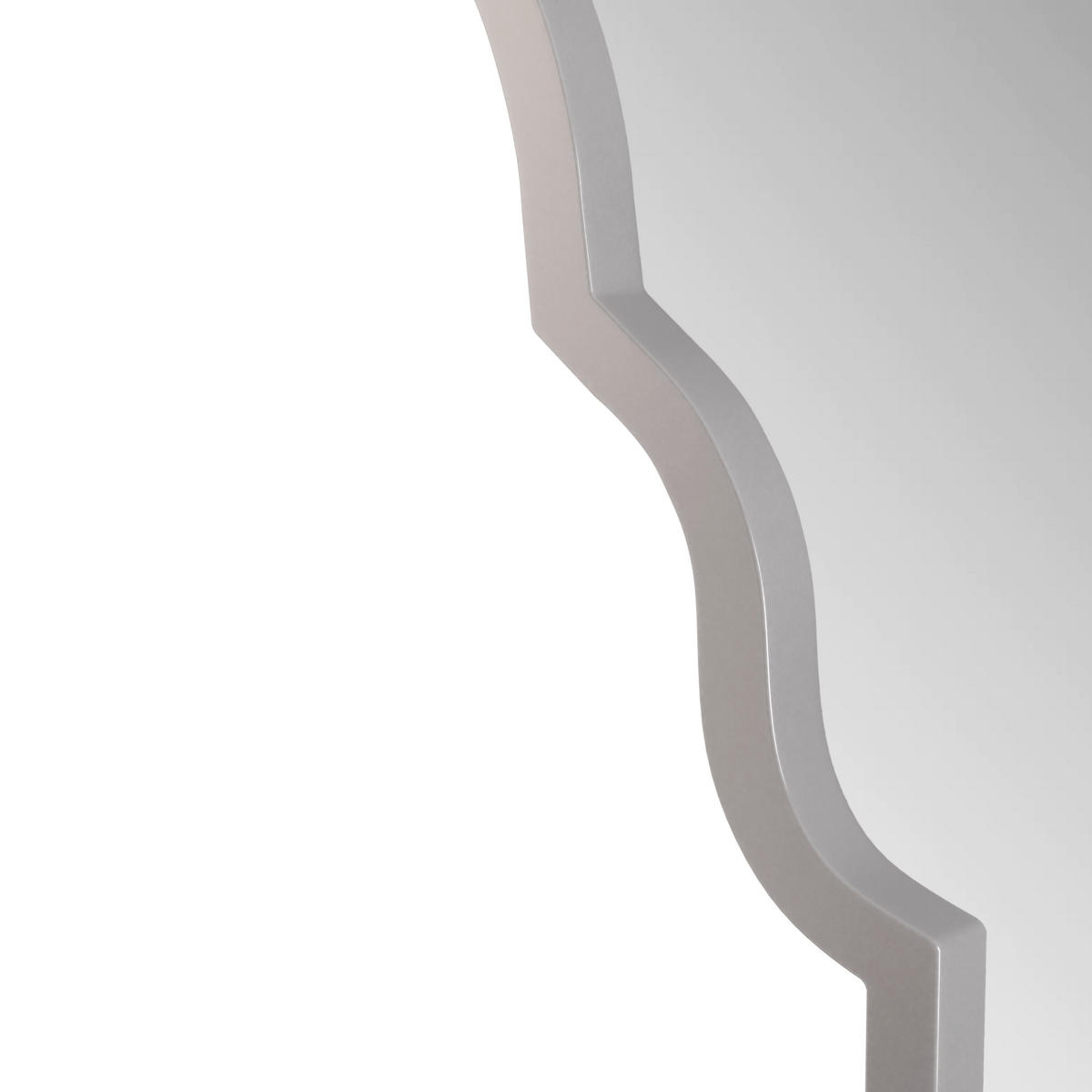 WANDSPIEGEL Rechteckig 61x101x3cm Silber mit Metallrahmen Für Badezimmer,Wohnzimmer,Flur - Silberfarben, Glas (61/101/3cm) - Modfu