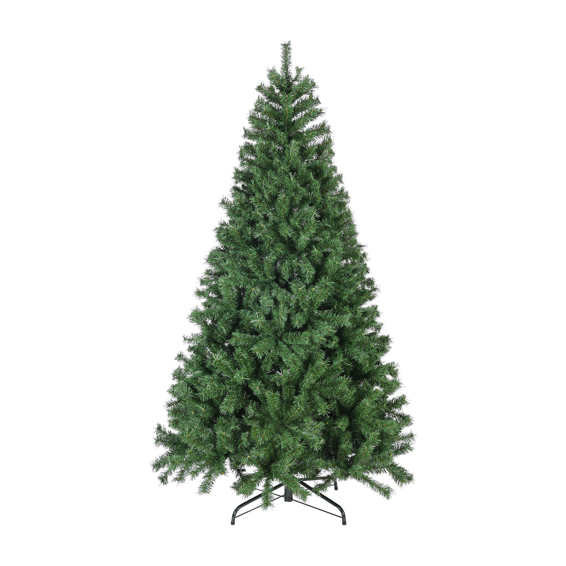WEIHNACHTSBAUM Grün 105/105/180 cm - Grün, Kunststoff (180cm) - Mobili Rebecca
