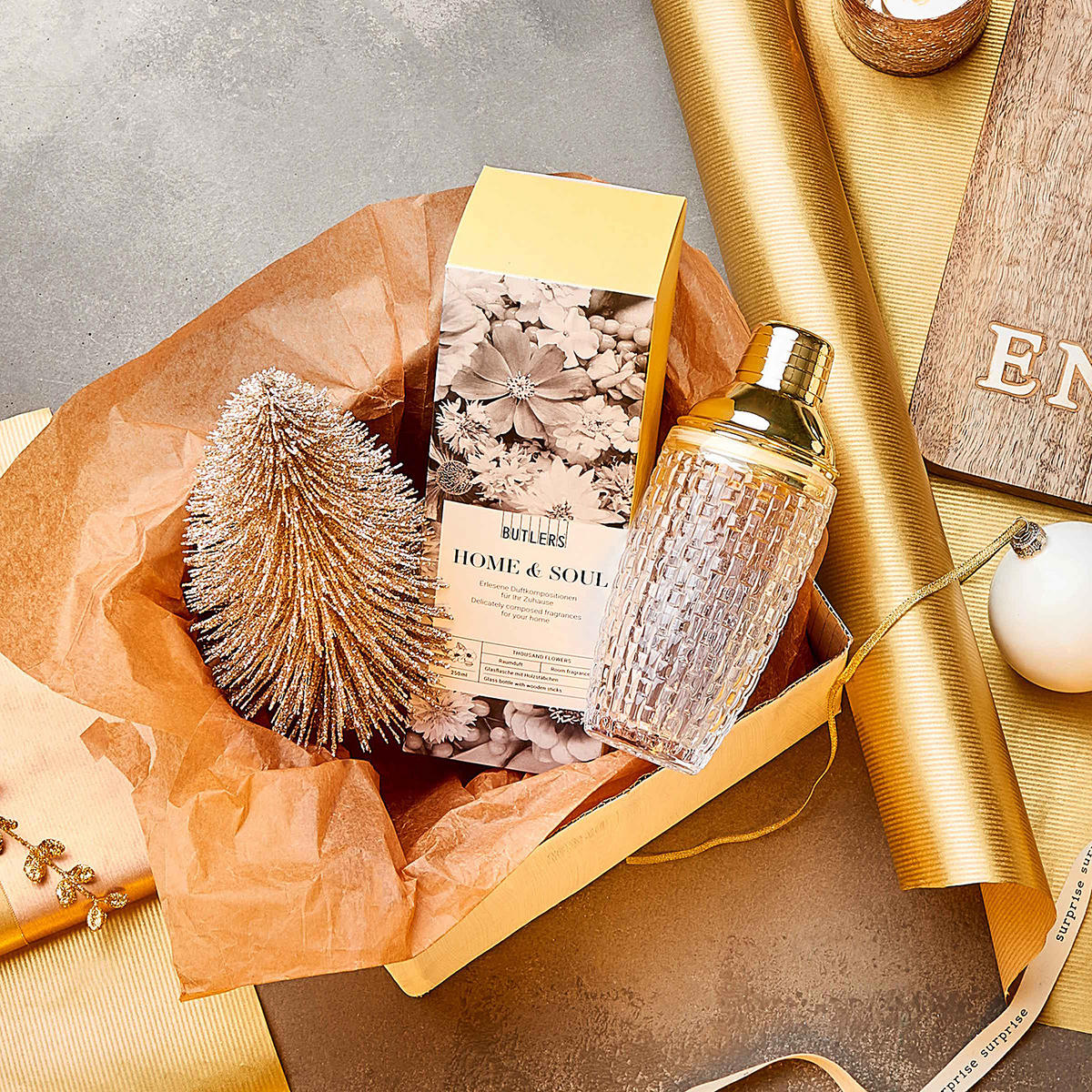 COCKTAILSHAKER Bar Noble - Transparent, Metall (7/14/8cm) - Butlers